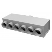 Danfoss 089F0666 - Danfoss Air Flex manifolds, 125 mm, 6 , Center