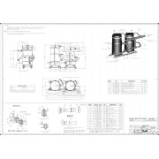 Danfoss 120H1638 - Scroll compressor, DSF100A4ALB