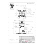 Danfoss 121U8713 - Scroll compressor, MLZ015T4LT9A