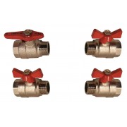 Danfoss 144H0930 - Ball valve connection set for Termix Solar