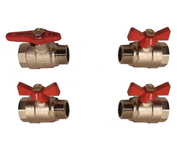 Danfoss 144H0930 - Ball valve connection set for Termix Solar Danfoss 144H0930 - Ball valve connection set for Termix Solar