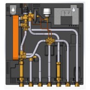 Danfoss 145B0070 - EvoFlat FSS, 10 bar, 95 °C, DHW controller name: TP7001