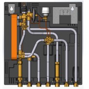 Danfoss 145B0100 - EvoFlat FSA, 10 bar, 95 °C, DHW controller name: TPC-M