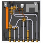 Danfoss 145B0104 - EvoFlat FSA, 10 bar, 95 °C, DHW controller name: TPC-M