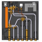 Danfoss 145B0105 - EvoFlat FSA, Type 1, 10 bar, 95 °C, DHW controller name: TPC-M