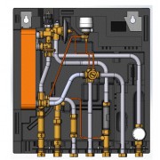 Danfoss 145B0902 - EvoFlat FSS A, 10 bar, 95 °C, DHW controller name: TPC-M