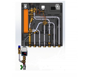 Danfoss 145B0909 - EvoFlat FSS A, 10 bar, 95 °C, DHW controller name: TPC-M Danfoss 145B0909 - EvoFlat FSS A, 10 bar, 95 °C, DHW controller name: TPC-M