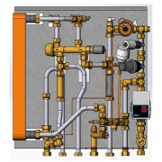 Danfoss 145B3035 - Akva Lux II, 10 bar, 95 °C, DHW controller name: PTC