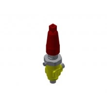Danfoss 148B5033 - Shut-off valve, SVA-S 6