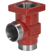 Danfoss 148B5593 - Корпус многофункционального клапана, SVL 32, SVL Flexline, Угловой