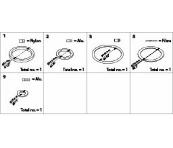 Danfoss 148B6058 - Ревизионный комплект, Уплотнения Danfoss 148B6058 - Ревизионный комплект, Уплотнения