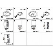 Danfoss 148B6160 - Комплект для капитального ремонта, SCA 15-20