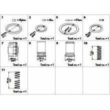 Danfoss 148B6160 - Комплект для капитального ремонта, SCA 15-20