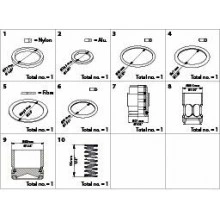 Danfoss 148B6162 - Комплект для капитального ремонта, SCA 50