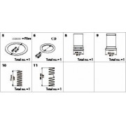 Danfoss 148B6167 - Комплект для капитального ремонта, CHV 15-20