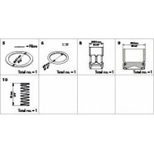 Danfoss 148B6169 - Комплект для капитального ремонта, CHV 50