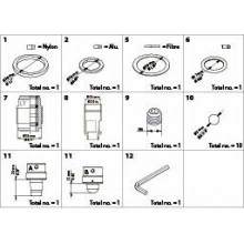 Danfoss 148B6175 - Комплект для капитального ремонта, REG 15-20