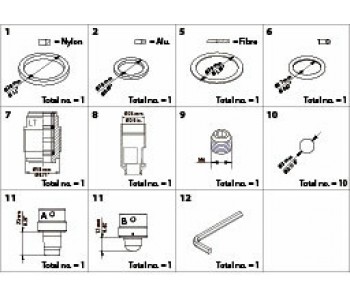 Danfoss 148B6175 - Комплект для капитального ремонта, REG 15-20 Danfoss 148B6175 - Комплект для капитального ремонта, REG 15-20