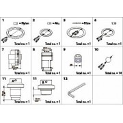 Danfoss 148B6176 - Комплект для капитального ремонта, REG 25-40