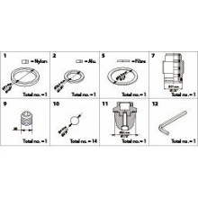 Danfoss 148B6177 - Комплект для капитального ремонта, REG 50