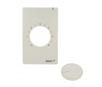Danfoss 19805923 - Accessories, Thermostats, Devireg 233 Front, knob 1 pcs. in box, L Danfoss 19805923 - Accessories, Thermostats, Devireg 233 Front, knob 1 pcs. in box, L