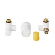 Danfoss PRIAVLW - RAX Design sets, Right mounted sensor, RAX, White RAL 9016
