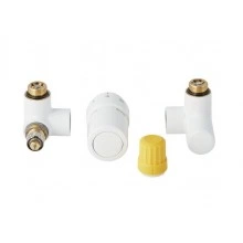 Danfoss PRIAVRW - RAX Design sets, Left mounted sensor, RAX, White RAL 9016